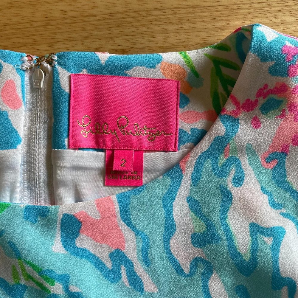 SOLD Lilly Pulitzer Blanca Stretch Romper Size 2 - Picture 10 of 10